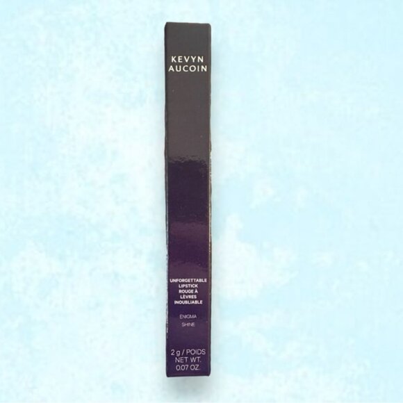 🆕 NWT Kevyn Aucoin Enigma Shine Unforgettable Lipstick - Picture 3 of 7